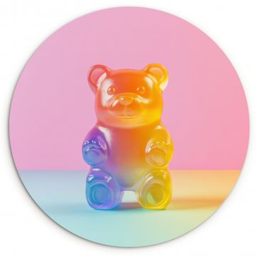Muurcirkel - Pastel - Snoep