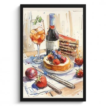 Fotolijst - Proeverij in Aquarel