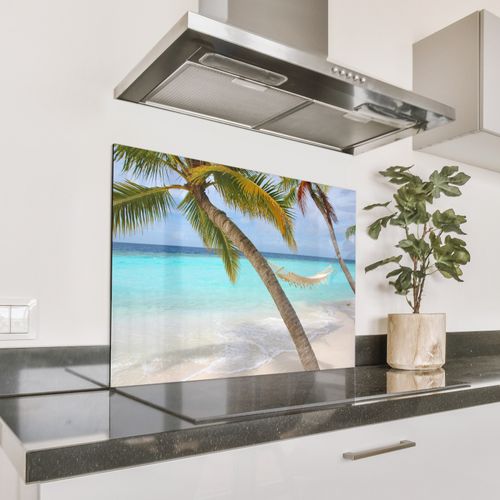Spatscherm Aluminium - Ontspanning in de Tropen