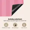 Roze - Gestreept - Belle Inductie beschermer vinyl 3mm middel -sfeer4