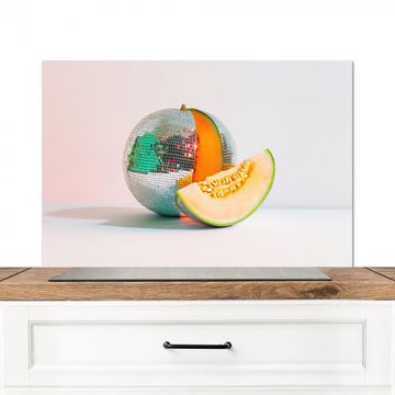 Spatscherm Aluminium - Disco - Discobal - Meloen - Pastel