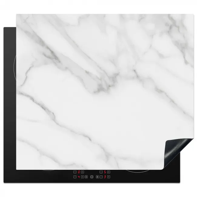 Inductie beschermer - Wit Marmeren Zen