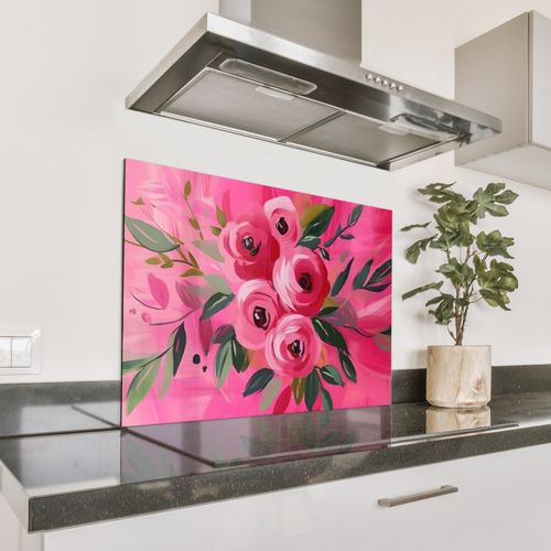 Bloemen - Verf - Roze