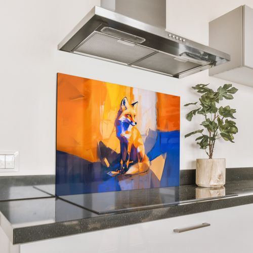 Vos - Oranje - Vormen - Abstract