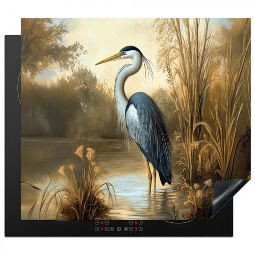 Inductie beschermer - Reiger - Water - Planten