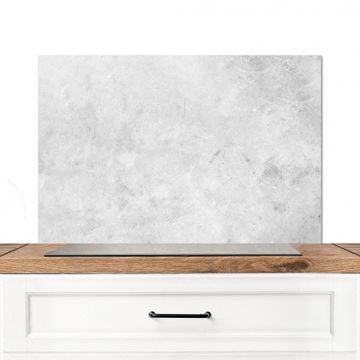 Spatscherm Aluminium - Zachte Betongloed