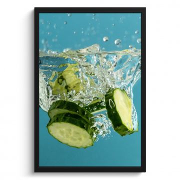 Poster met lijst - Komkommerduik
