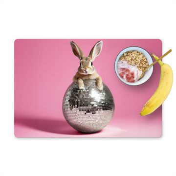 Placemat vinyl - Haas - Strik -Discobal