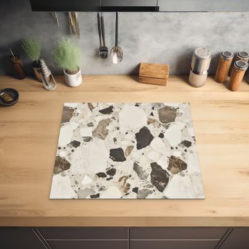 Inductie beschermer - Neutral - Stenen - Decoratie - Terrazzo