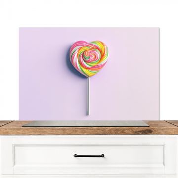 Spatscherm Aluminium - Hart - Lolly - Snoep