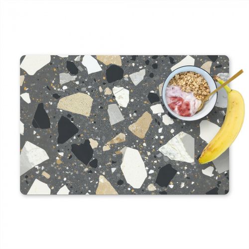 Placemat vinyl - Terrazzo - Decoratie - Interieur - Stenen