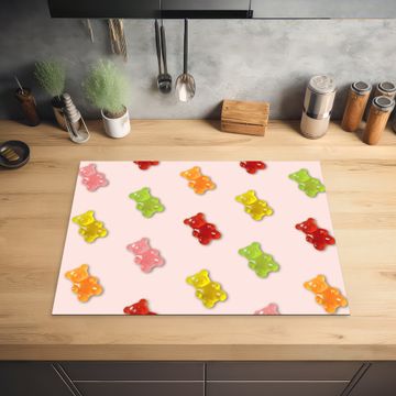 Inductie beschermer - Kleur - Snoep - Roze