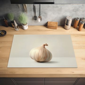 Inductie beschermer - Knoflook - Natuurlijk - Beige