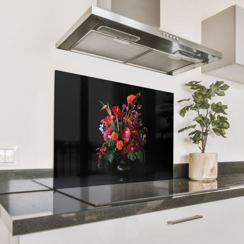 Spatscherm Aluminium - Bloemen - Boeket - Sierlijk