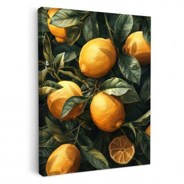 Canvas schilderij - Citrus Zonlicht