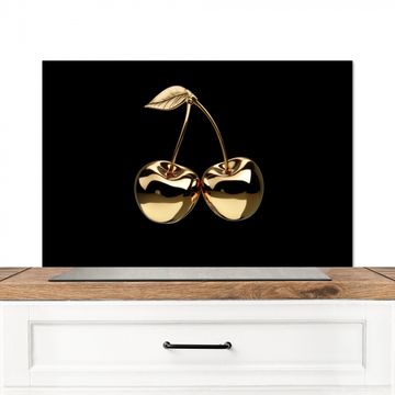Spatscherm Aluminium - Kersen - Zwart - Goud - Chrome