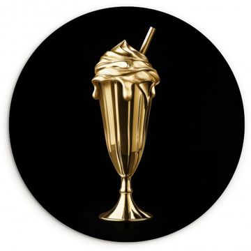 Milkshake - Goud - Drinken - Zwart