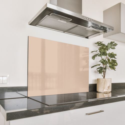 Spatscherm Aluminium - Zachte Zandgloed