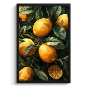 Poster met lijst - Citrus Zonlicht