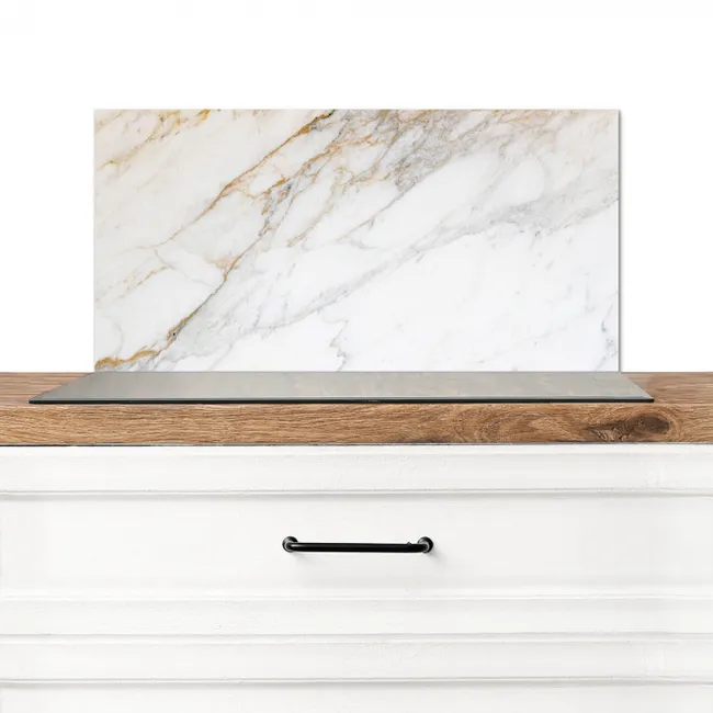 Wervelende Marmerwind Spatscherm Aluminium klein -3d_zonderpan