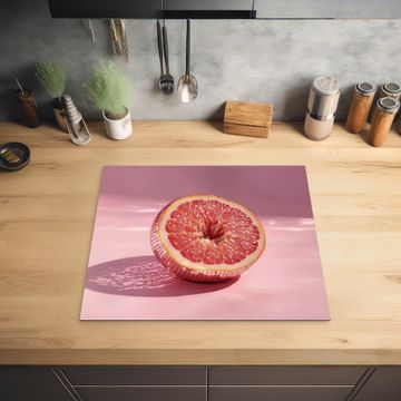 Inductie beschermer - Grapefruit - Roze - Disco - Shiny