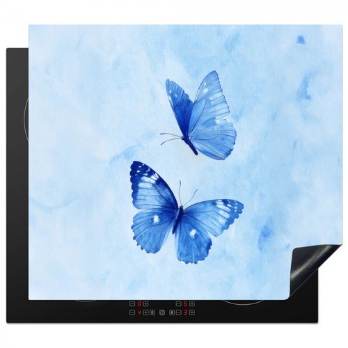 Inductie beschermer - Vlinders - Sierlijk - Blauw