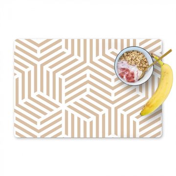 Placemat vinyl - Geometrische Intrige