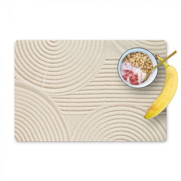 Placemat vinyl - Zen Zandpatronen