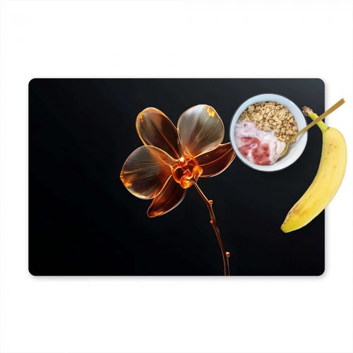 Placemat vinyl - Orchidee - Doorzichtig - Bloem