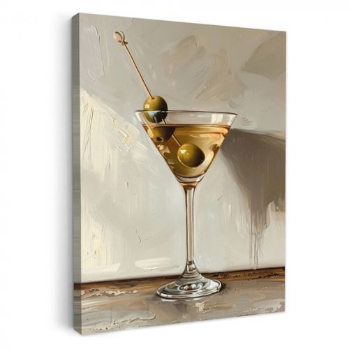 Canvas schilderij - Martini Moment