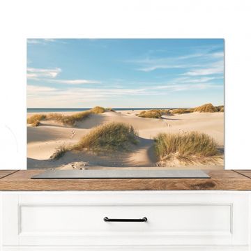 Spatscherm Aluminium - Duinen in de Namiddagzon