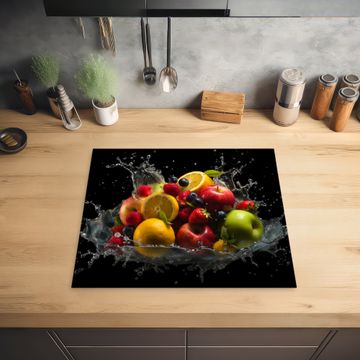 Inductie beschermer - Fruit - Appel - Sinaasappel - Rode vruchten - Water
