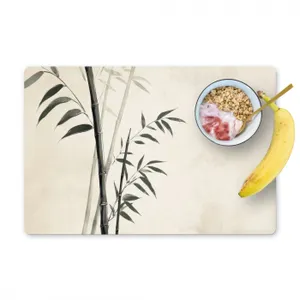 Placemat vinyl - Japandi - Bamboe - Beige
