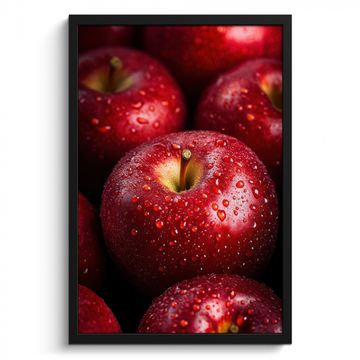 Poster met lijst - Rood - Appels - Fruit