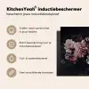 Nachtelijke Flora Symfonie Inductie beschermer vinyl 3mm middel -sfeer2
