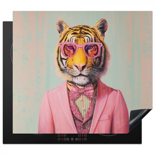 Inductie beschermer - Tijger - Strik - Jasje - Roze