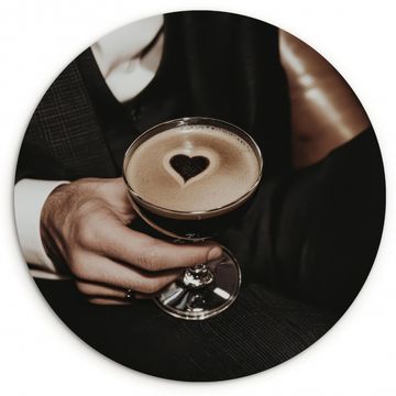 Muurcirkel - Hartje - Cocktail - Espresso Martini - Hand