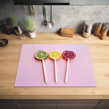 Inductie beschermer - Lolly - Snoep - Citrus