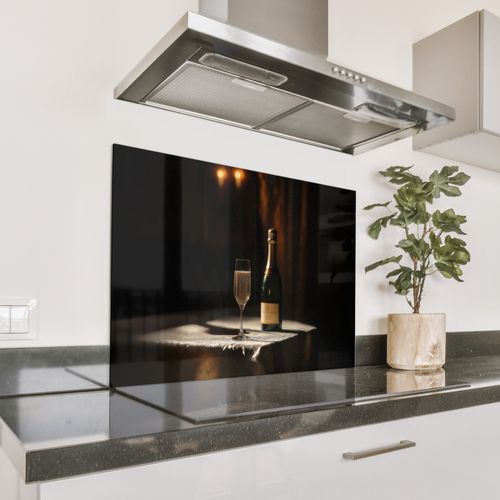 Spatscherm Aluminium - Prosecco - Bubbels - Sfeervol - Drank