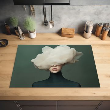 Inductie beschermer - Hoed - Vrouw - Beige