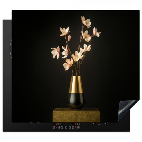 Inductie beschermer - Sierlijk - Boeket - Goud - Vaas