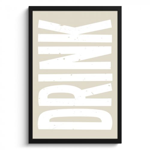 Poster met lijst - Japandi - Vintage - Japandi - Wit