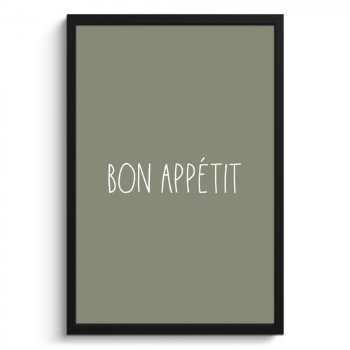 Poster met lijst - Gastronomische Groet