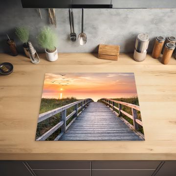 Inductie beschermer - Brug naar de Ondergaande Zon
