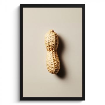 Poster met lijst - Pinda - Ruw - Beige
