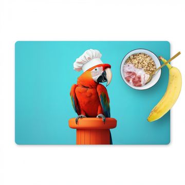 Placemat vinyl - Ara - Koksmuts - Sokkel - Grappig