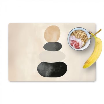 Placemat vinyl - Japandi - Wabi sabi - Beige