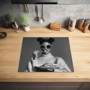 Inductie beschermer - Vrouw - Pasta - Zonnebril