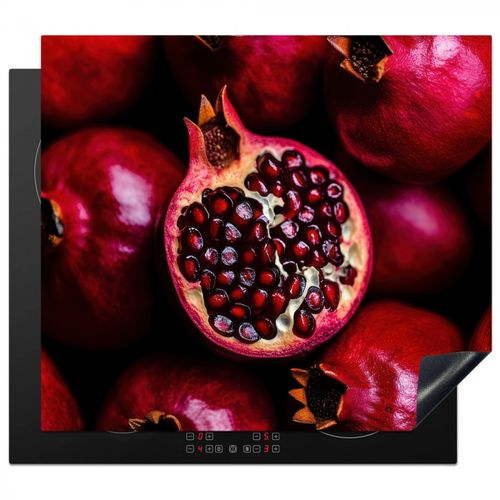 Inductie beschermer - Granaatappel - Rood - Fruit