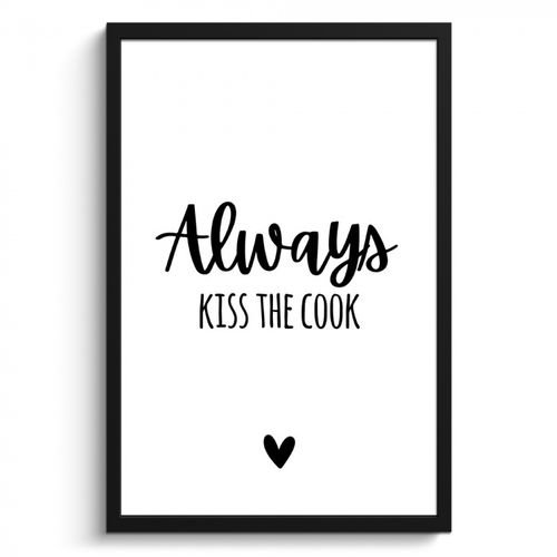 Poster met lijst - Culinaire Liefde